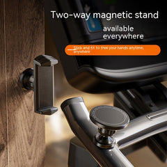 Bracket Gym Kitchen Bathroom Magnetic Suction Bracket Can Rotate 360 Degrees Portable Phone Holder