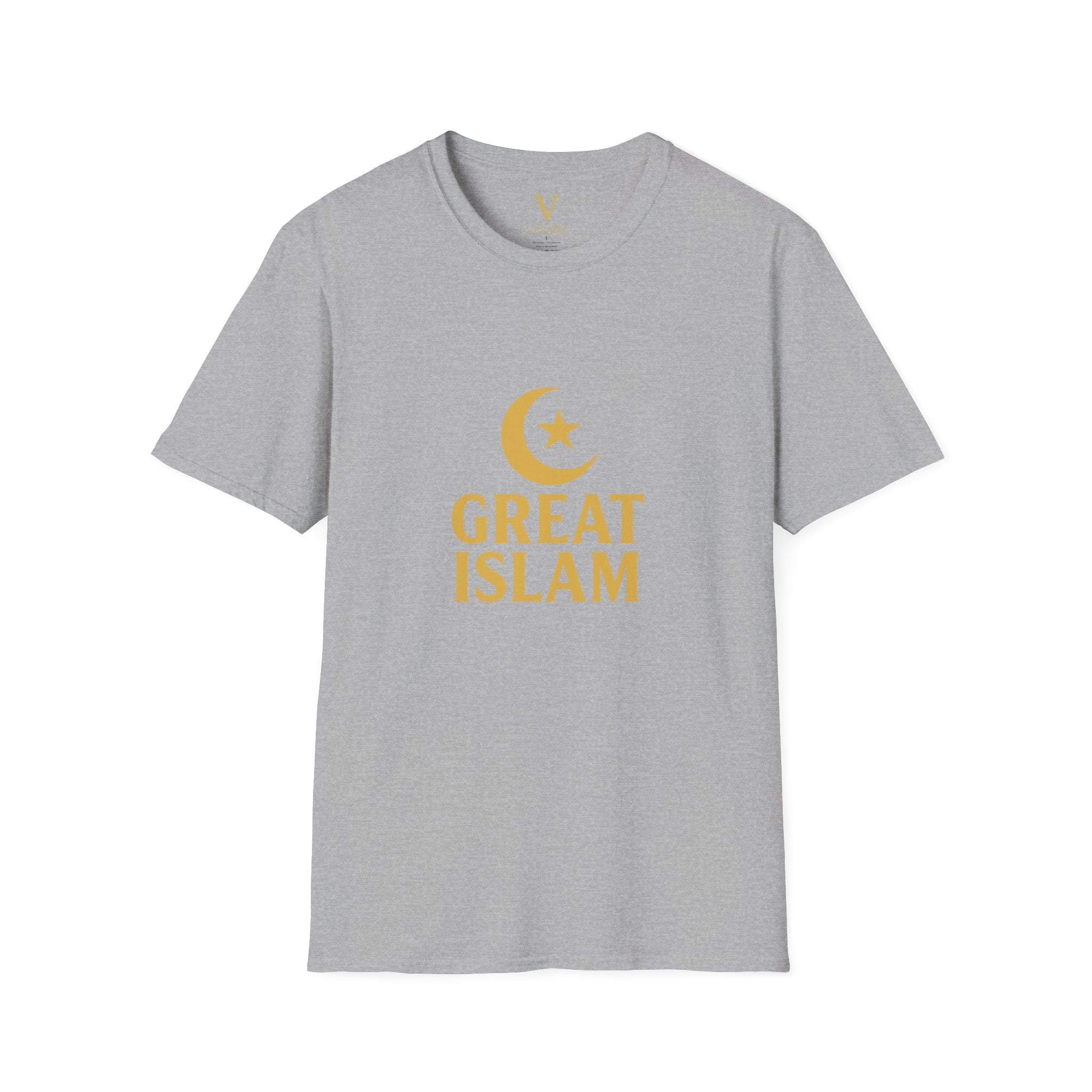 Great Islam Unisex Softstyle T-Shirt | Faith & Unity Graphic Tee