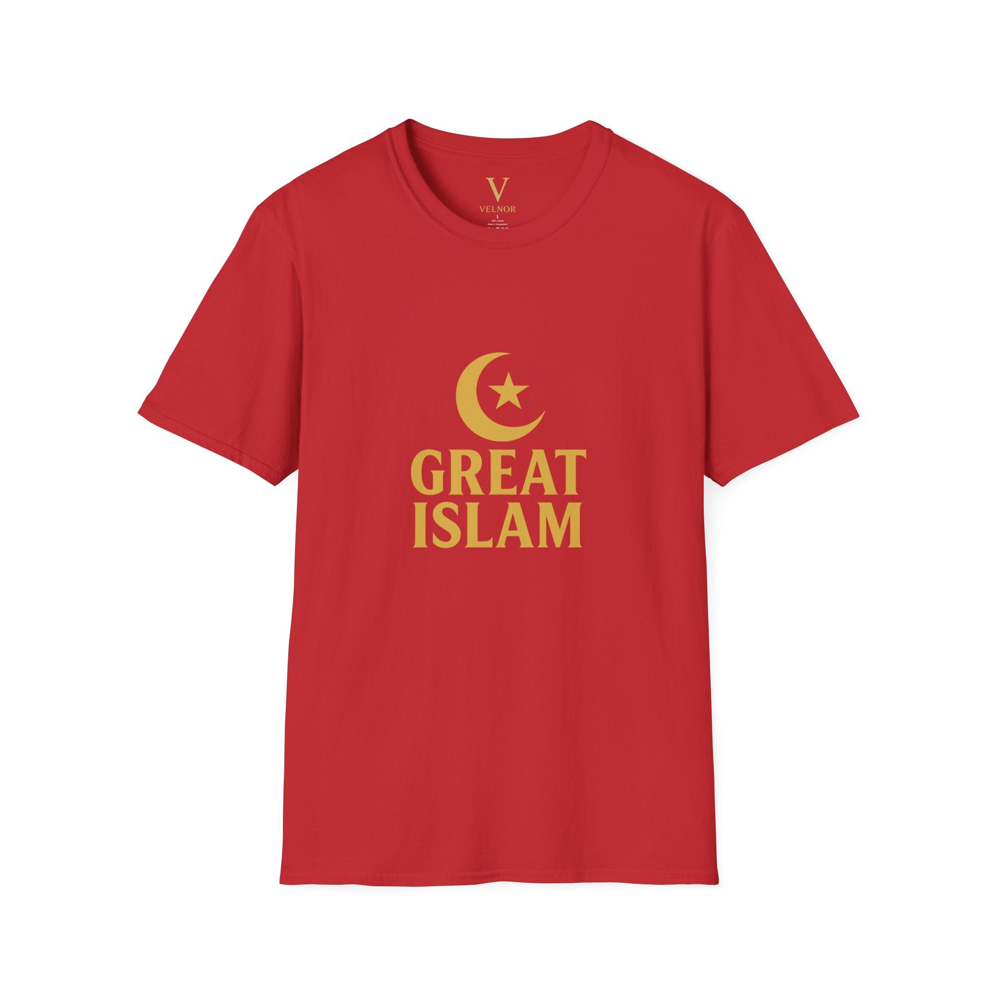 Great Islam Unisex Softstyle T-Shirt | Faith & Unity Graphic Tee