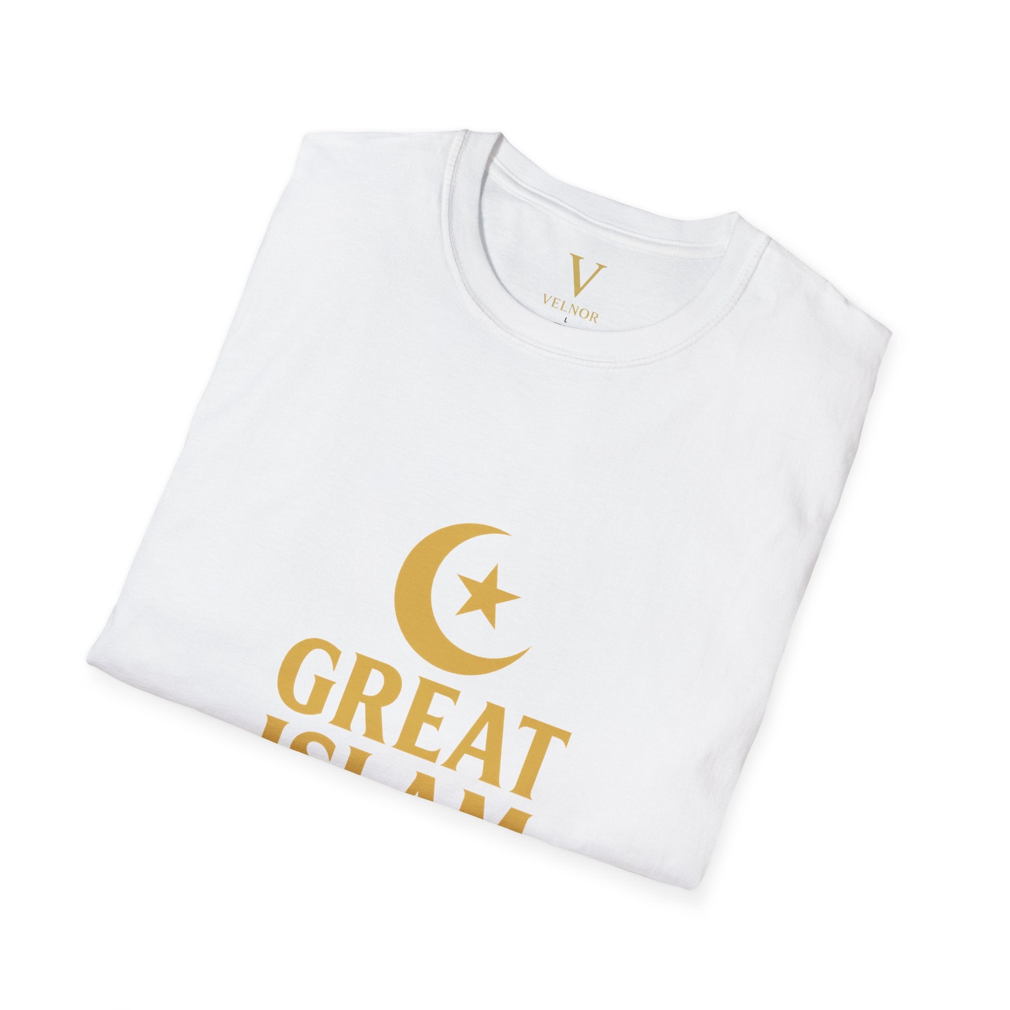 Great Islam Unisex Softstyle T-Shirt | Faith & Unity Graphic Tee