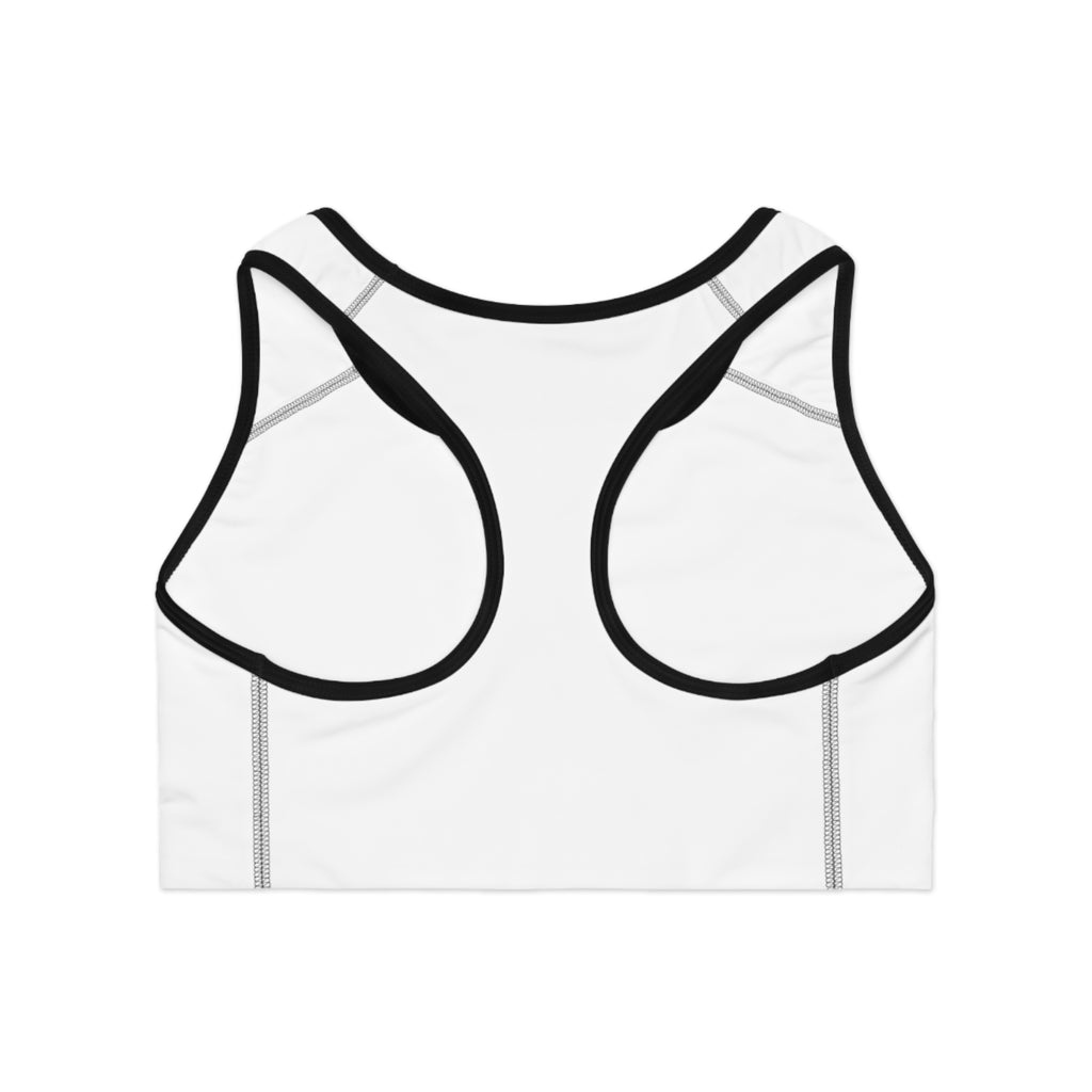 Raccoon Grind Women’s Sports Bra – Neon Gym Workout Crop Top