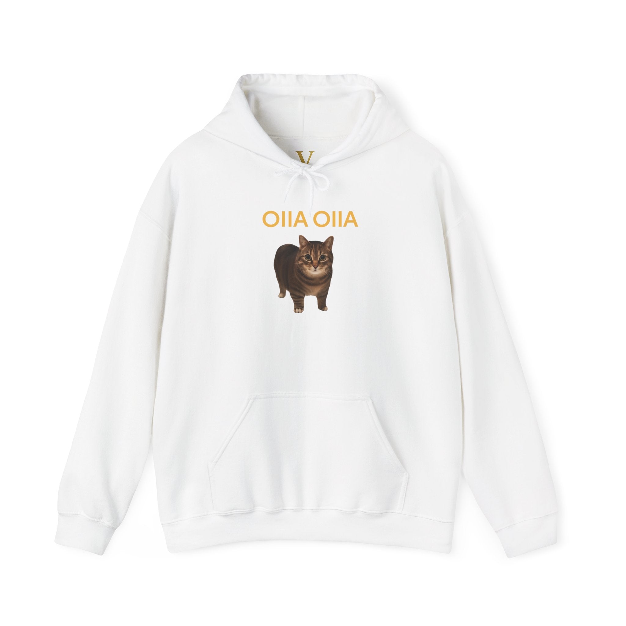 Cute Cat Graphic Hoodie - Unisex Heavy Blend™ Sweatshirt