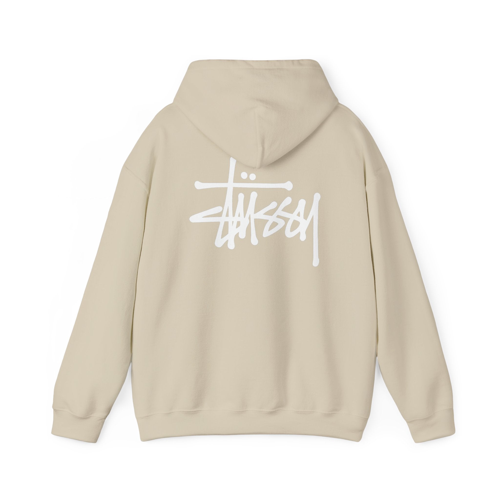 Stüssy Script Logo Hoodie — Black Streetwear Pullover