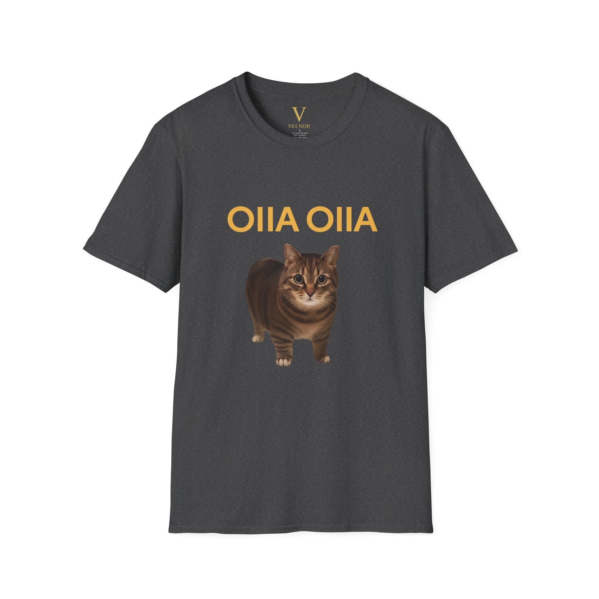 Cute Cat Graphic T-Shirt - OIIA OIIA Design