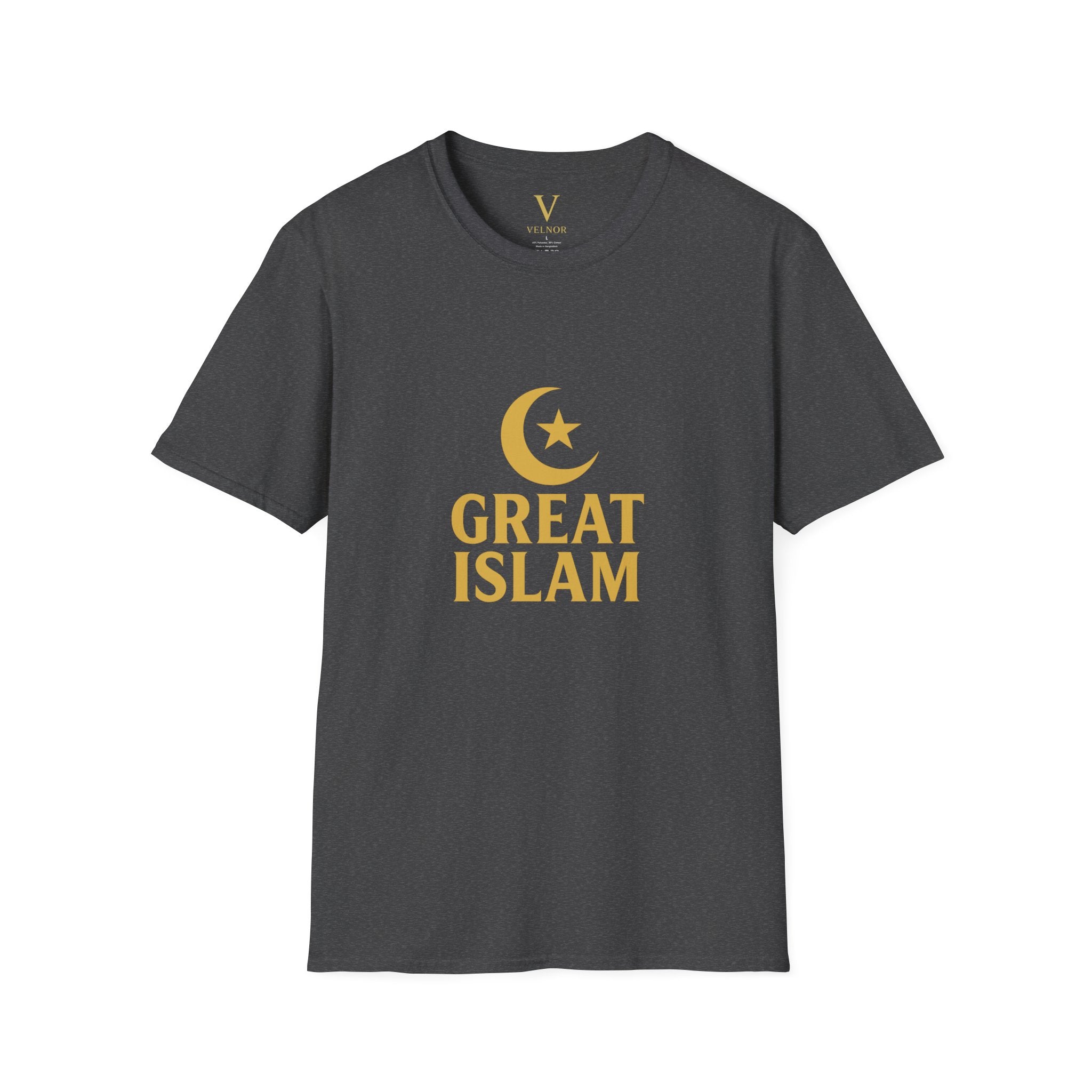 Great Islam Unisex Softstyle T-Shirt | Faith & Unity Graphic Tee