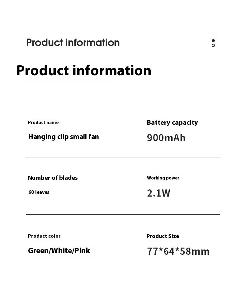 "CoolBreeze Mini Neck Fan — Portable USB Wearable Fan for Gym & Outdoor"