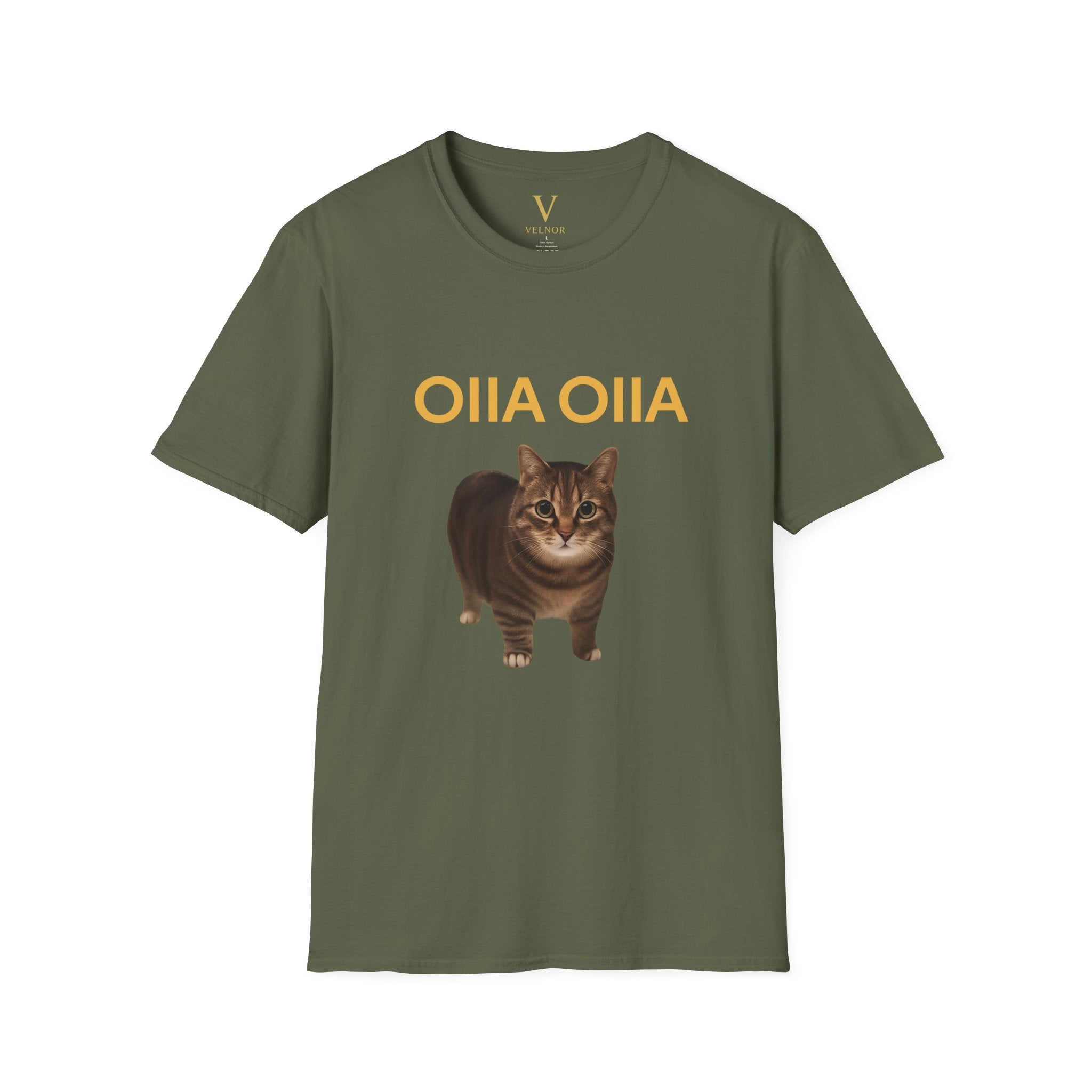 Cute Cat Graphic T-Shirt - OIIA OIIA Design