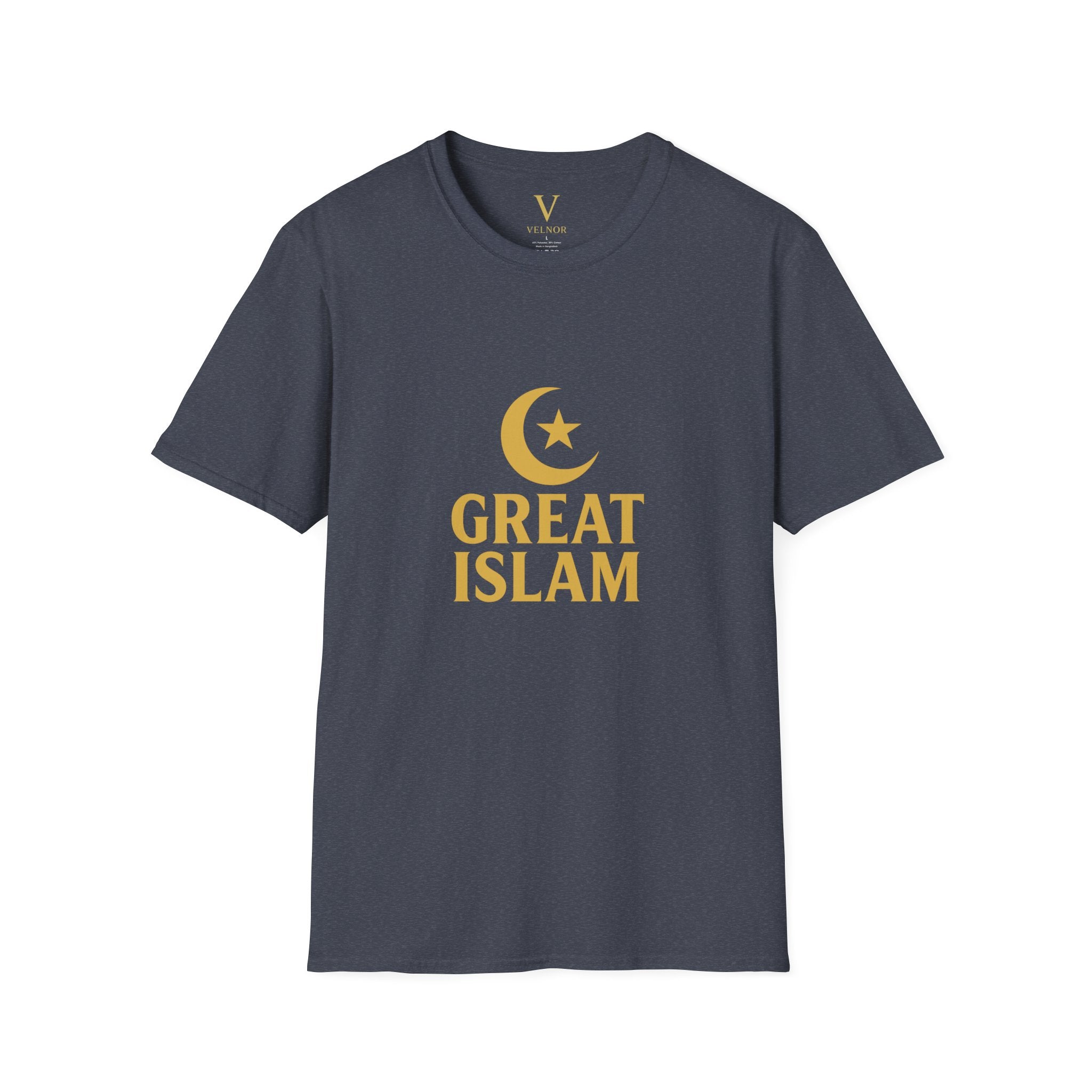 Great Islam Unisex Softstyle T-Shirt | Faith & Unity Graphic Tee
