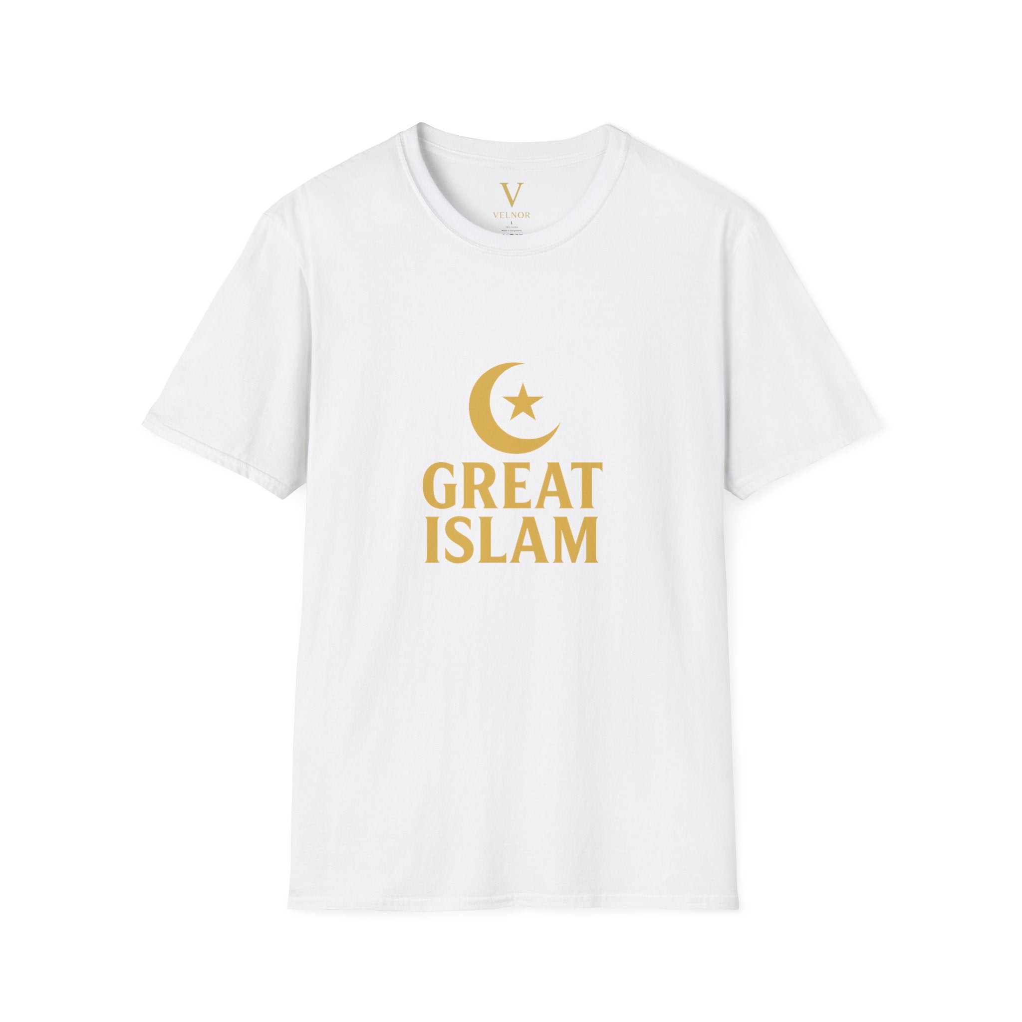 Great Islam Unisex Softstyle T-Shirt | Faith & Unity Graphic Tee