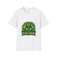 BEAST MODE GREEN MONSTER T-SHIRT — UNISEX NEON GYM MOTIVATION WORKOUT TEE