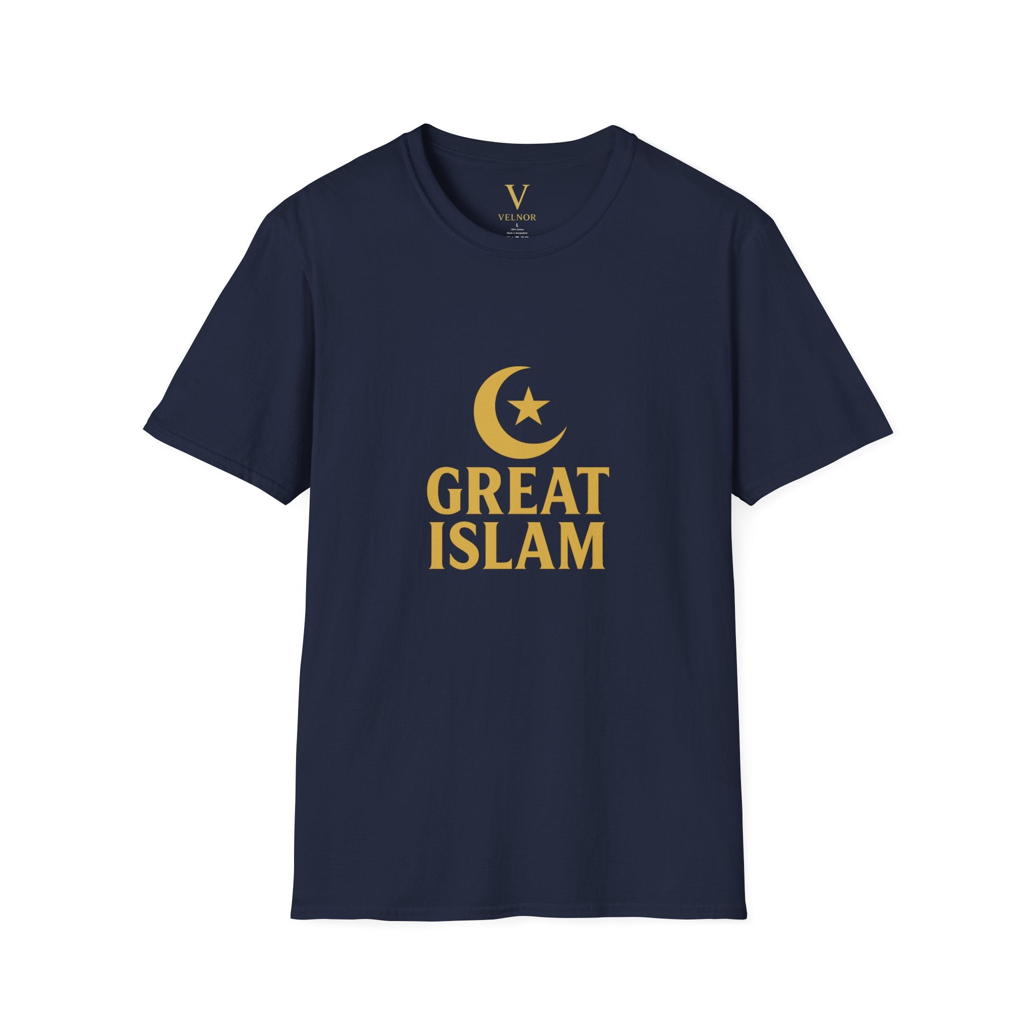 Great Islam Unisex Softstyle T-Shirt | Faith & Unity Graphic Tee