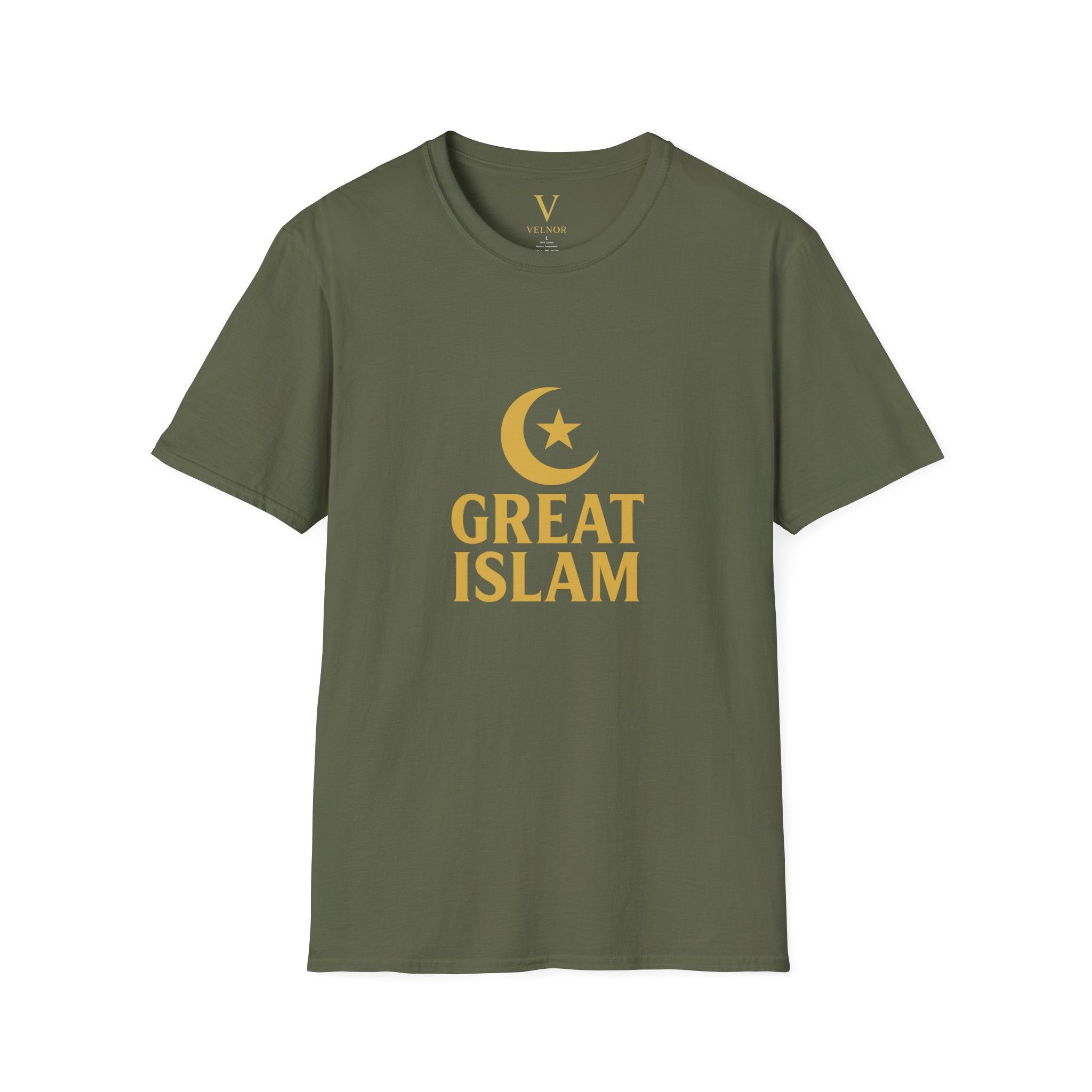 Great Islam Unisex Softstyle T-Shirt | Faith & Unity Graphic Tee