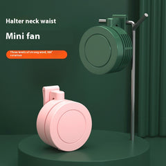 "CoolBreeze Mini Neck Fan — Portable USB Wearable Fan for Gym & Outdoor"